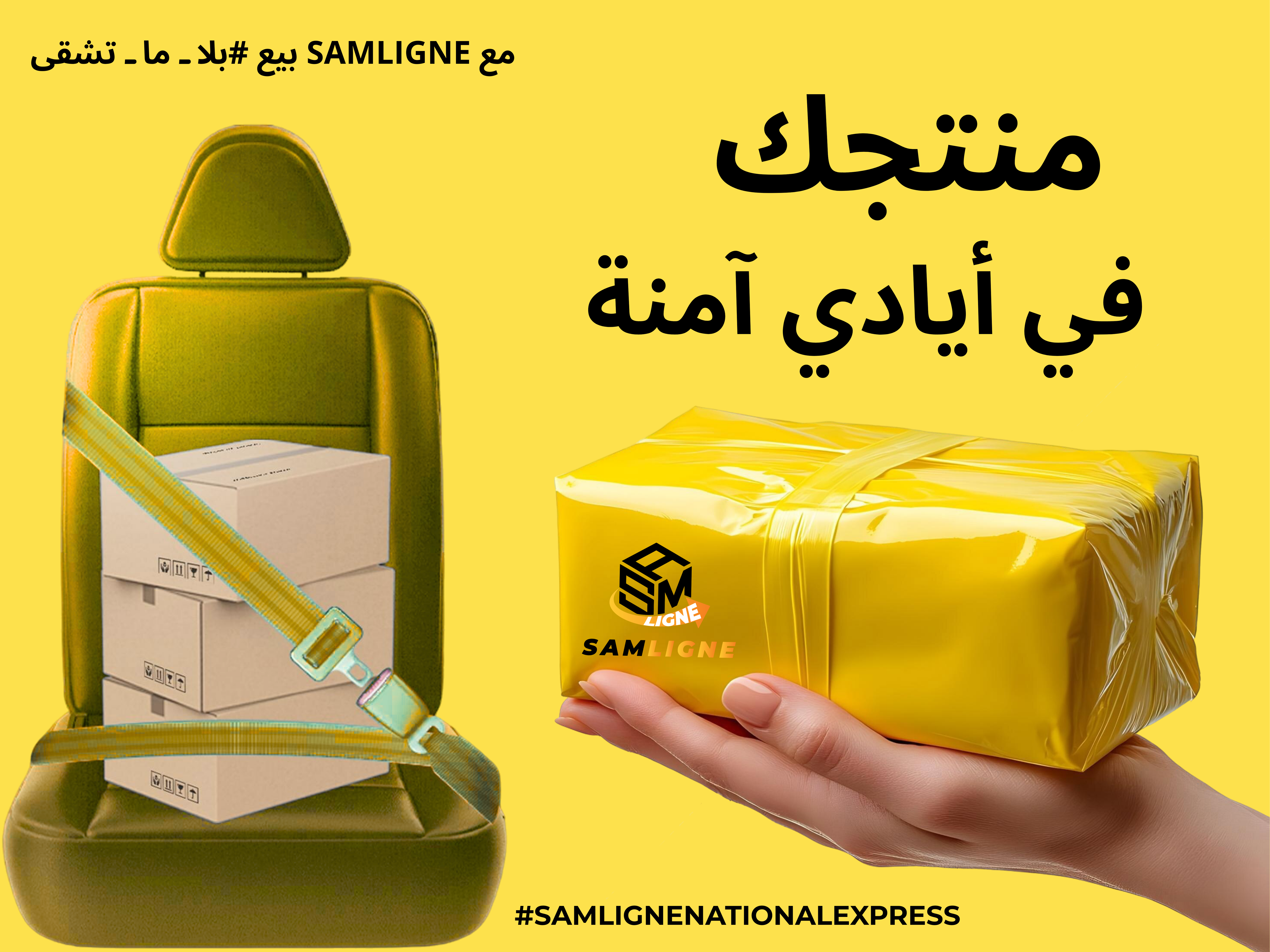 Navy Yellow Professional Delivery Service Presentation 43 (27.093 x 20.32 cm) (2)